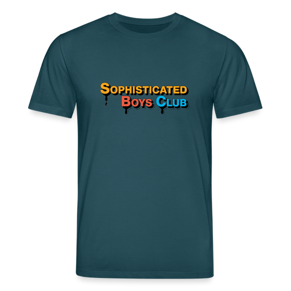 Dripping Summer Organic T-Shirt – Men - Dunkles Petrol