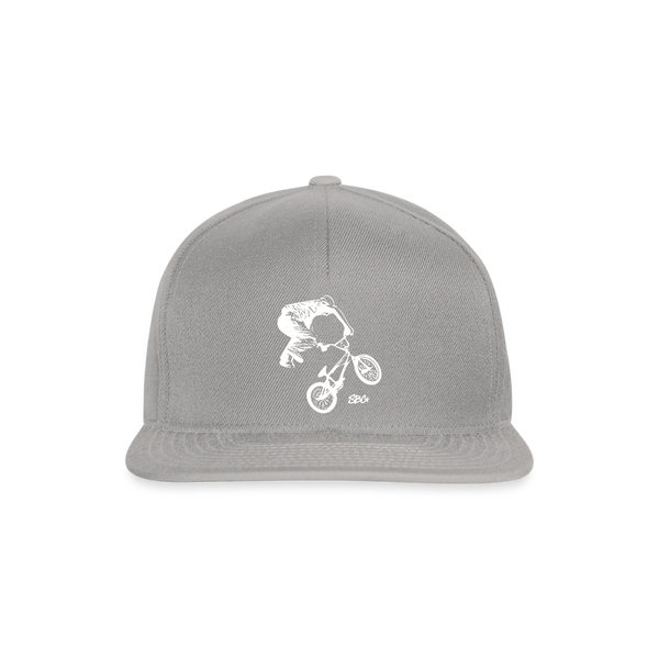 BMX Rider Snapback Cap - Graphit/Graphit