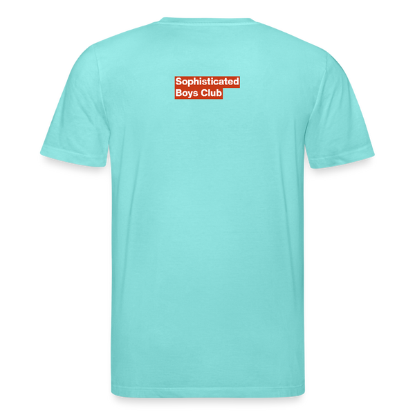 700 Gallons Organic T-Shirt – Men - Poolblau