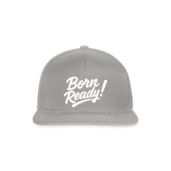 Born Ready Snapback Cap - Graphit/Graphit