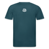Riding the Tiger BW Organic T-Shirt – Men - Dunkles Petrol