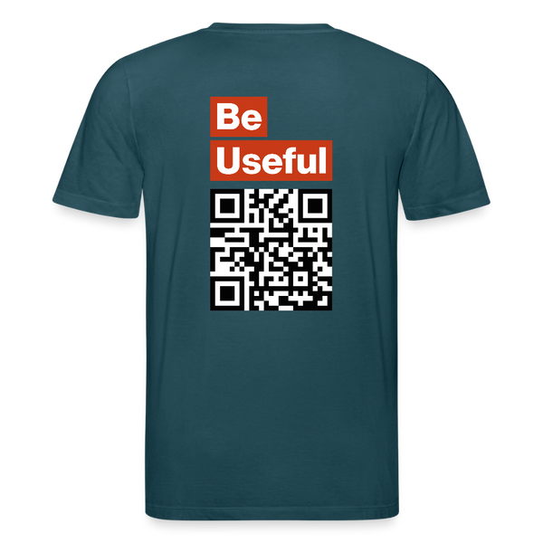 Be Useful Organic T-Shirt – Men - Dunkles Petrol
