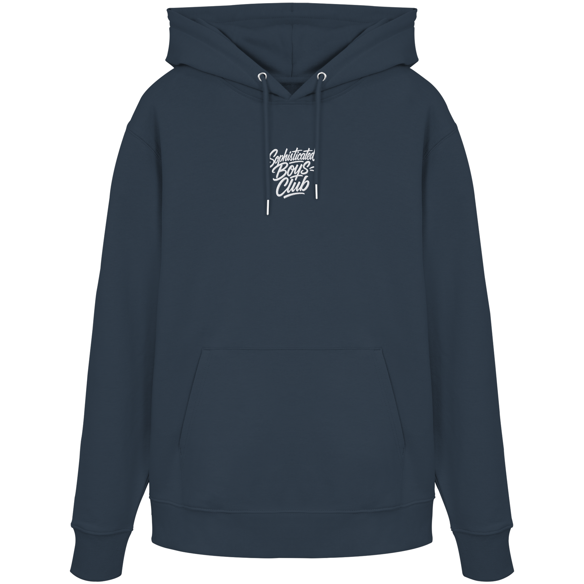 Sophisticated Boys Club Theme - Embroidery - Organic Hoodie (Stick)
