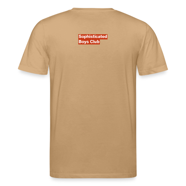 Dripping Summer Organic T-Shirt – Men - Karamell 