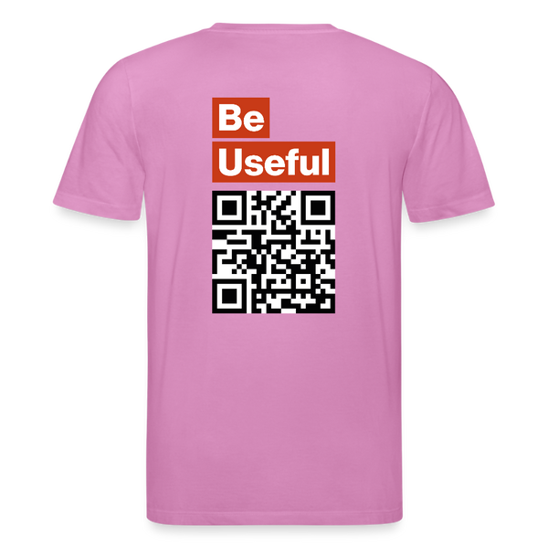 Be Useful Organic T-Shirt – Men - Pink