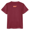 BMX Rider Organic T-Shirt – Kids - Burgunderrot