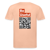 Be Useful Organic T-Shirt – Men - Pfirsich