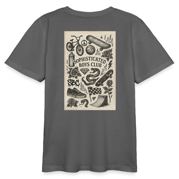 Urban Tattoo Designs Organic T-Shirt – Teen - Anthrazit