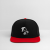 BMX Rider Snapback Cap - Schwarz/Rot