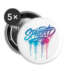 SPHSTCTD Remix Buttons – Small 25 mm (5er Pack) - Weiß