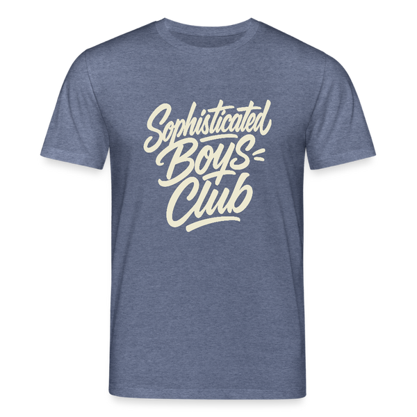 Sophisticated Boys Club Organic T-Shirt – Men - Dunkelblau meliert