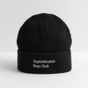 Classic Organic FISHERMAN BEANIE - Schwarz