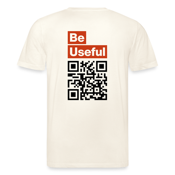 Be Useful Organic T-Shirt – Men - Naturweiß 