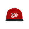 Born Ready Snapback Cap - Rot/Schwarz
