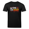 No Time For Ego - Organic T-Shirt – Men - Schwarz