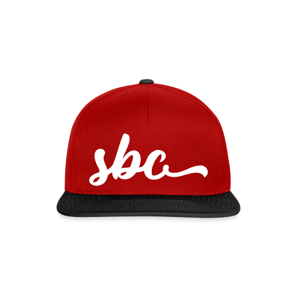 SBC Snapback Cap - Rot/Schwarz