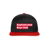 ID Snapback Cap - Schwarz/Rot