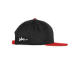 Born Ready Snapback Cap - Schwarz/Rot