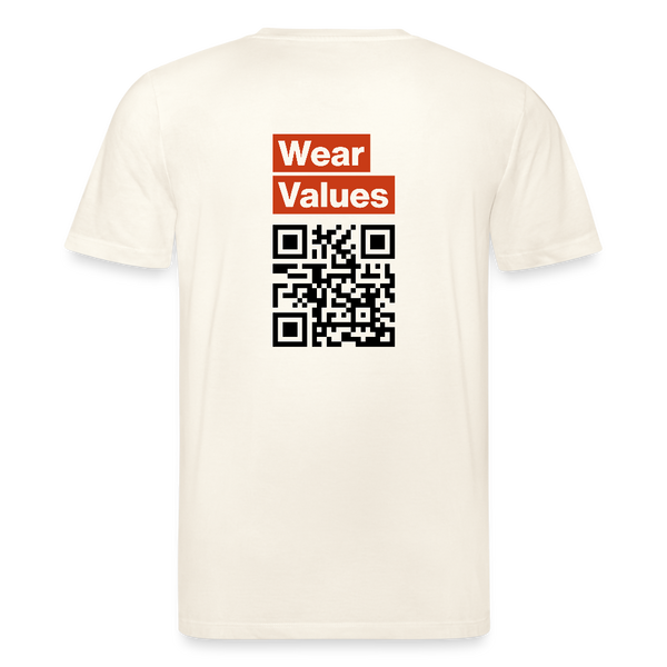 Messenger Organic T-Shirt – Men - Naturweiß 