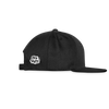 No Time For Ego Snapback Cap - Schwarz/Schwarz