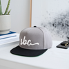 SBC Snapback Cap - Graphit/Schwarz