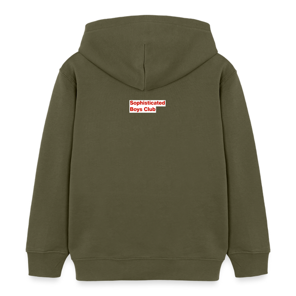 SBC Graffiti Organic Hoodie – Kids - Khaki