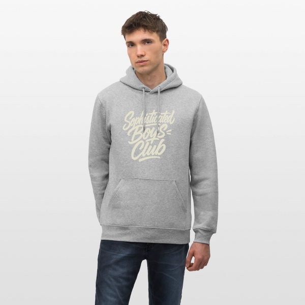 Sophisticated Boys Club Organic Hoodie – Men - Grau meliert