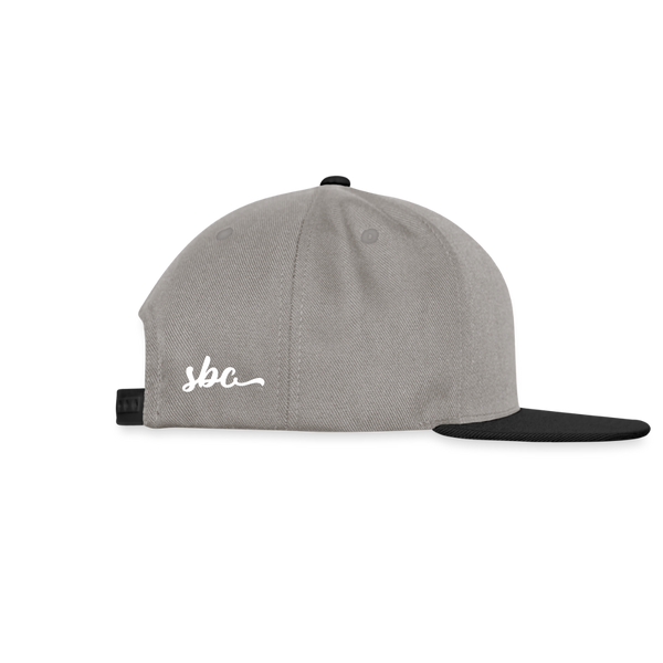 Born Ready Snapback Cap - Graphit/Schwarz