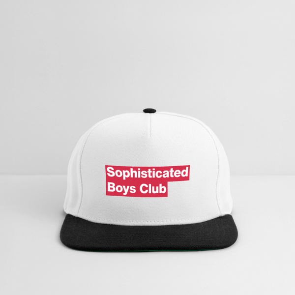 ID Snapback Cap - Weiß/Schwarz