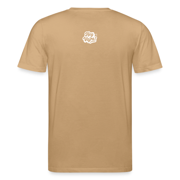 Riding the Tiger BW Organic T-Shirt – Men - Karamell 