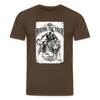 Riding the Tiger BW Organic T-Shirt – Men - Dunkelbraun