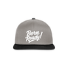 Born Ready Snapback Cap - Graphit/Schwarz