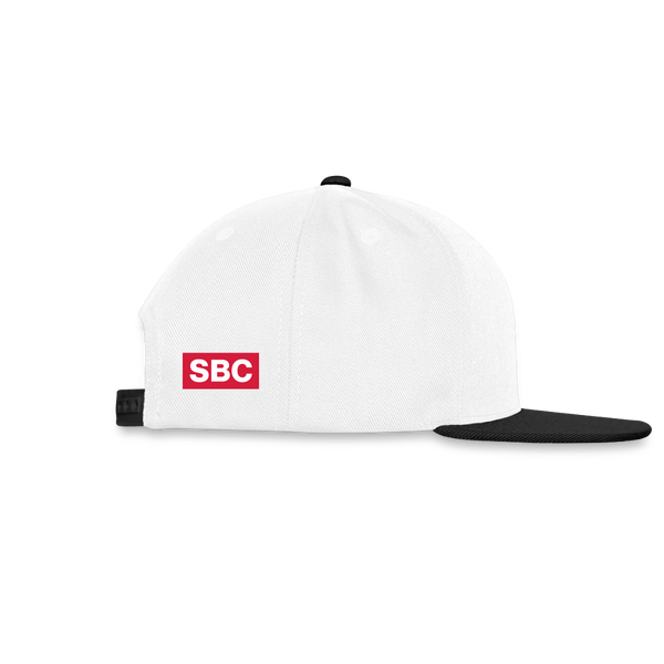 ID Snapback Cap - Weiß/Schwarz