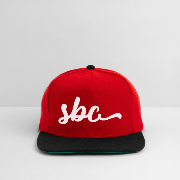 SBC Snapback Cap - Rot/Schwarz