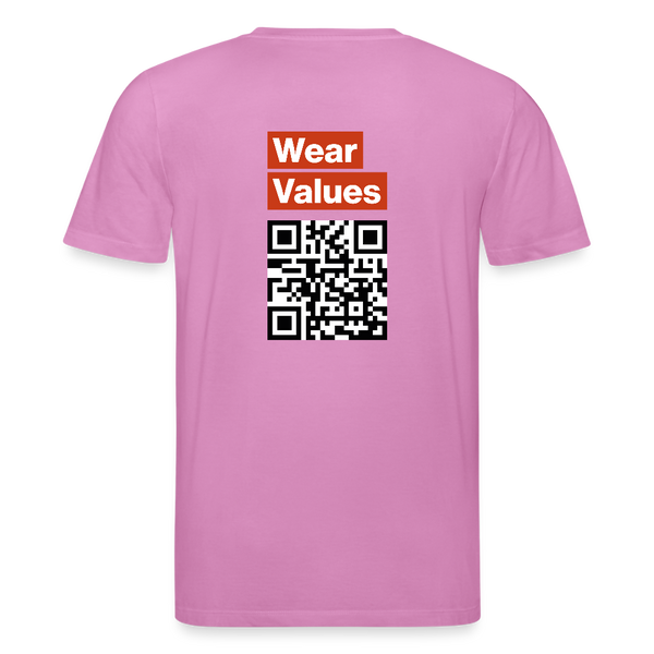 Messenger Organic T-Shirt – Men - Pink