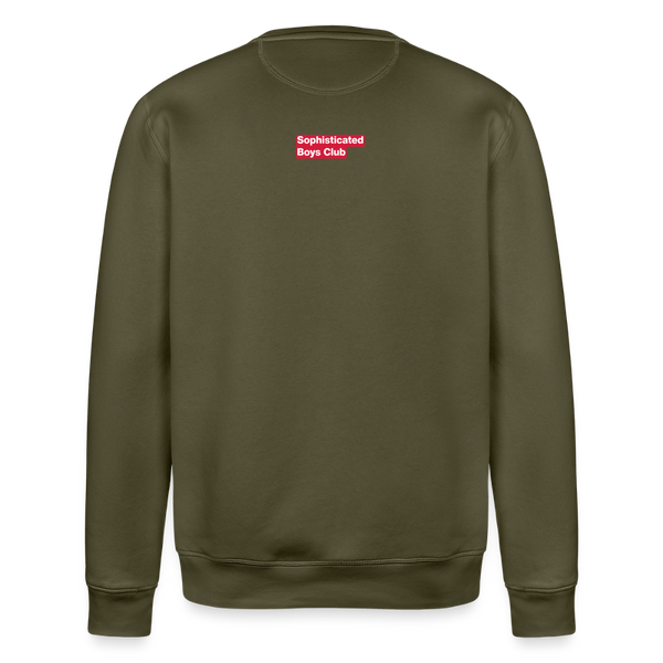 Basic Organic Sweatshirt – Men - Khaki