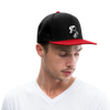 BMX Rider Snapback Cap - Schwarz/Rot
