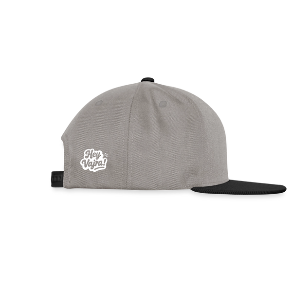 No Time For Ego Snapback Cap - Graphit/Schwarz