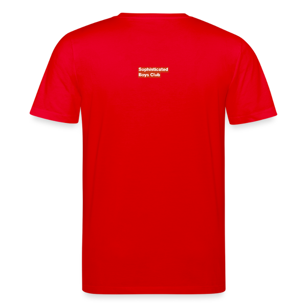 91% Water Organic T-Shirt – Men - Rot