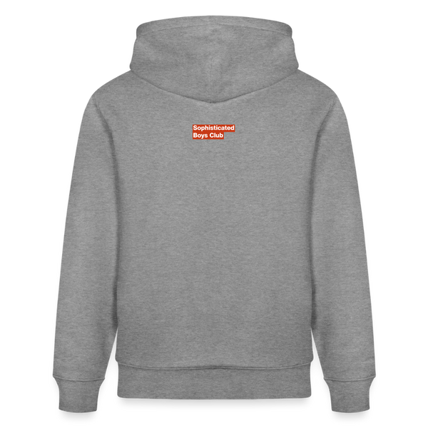 S O V E R E I G N Organic Hoodie Grey – Men - Hellgrau marmoriert
