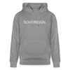 S O V E R E I G N Organic Hoodie Grey – Men - Hellgrau marmoriert
