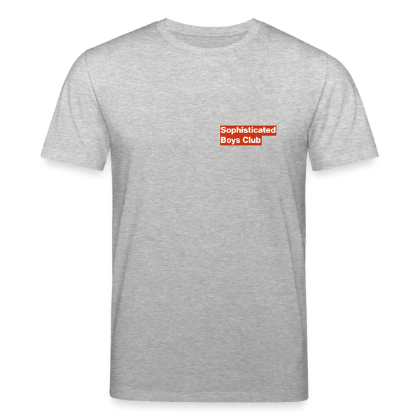 Messenger Organic T-Shirt – Men - Grau meliert