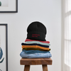Classic Red Organic FISHERMAN BEANIE - Schwarz