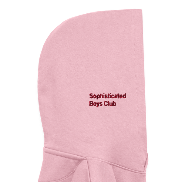 Red Embroidery Organic Hoodie – Teen - Hellrosa