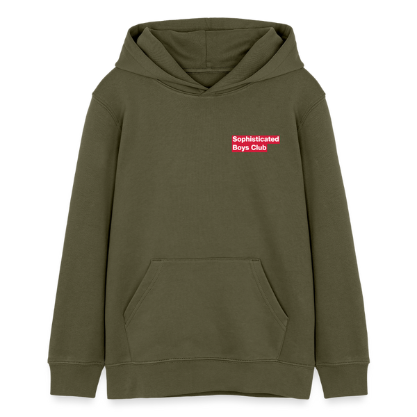 Basic Organic Hoodie – Teen - Khaki