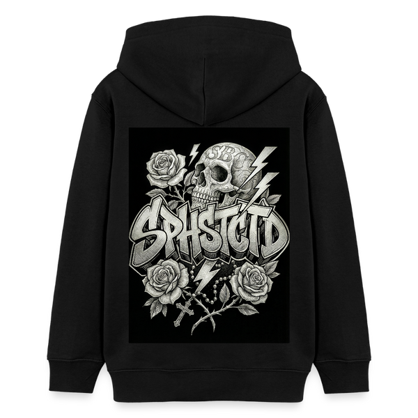 Urban Tattoo Designs 2.0 Organic Hoodie – Teen - Schwarz