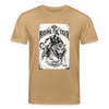 Riding the Tiger BW Organic T-Shirt – Men - Karamell 