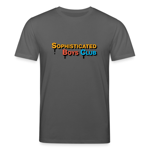 Dripping Summer Organic T-Shirt – Men - Anthrazit