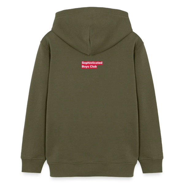 Basic Organic Hoodie – Teen - Khaki