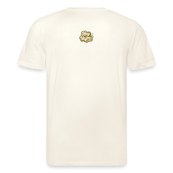 Hey Vajra Gold Organic T-Shirt – Men - Naturweiß 